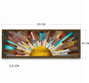 Wallity Cuadro Decorativo Multicolor TAH021 de 40 x 120 cm